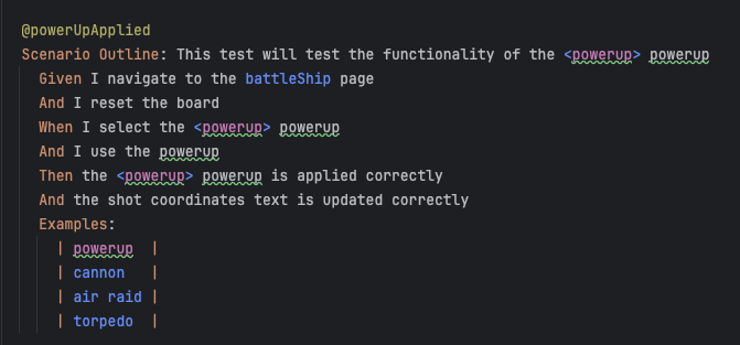 Test Automation Screenshot 2